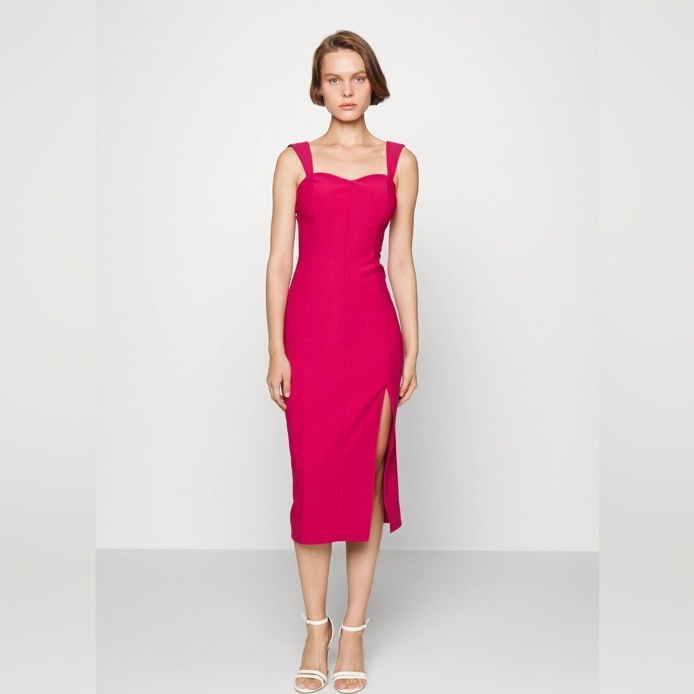 Abercrombie and Fitch, Wide Strap Corset Midi Dress
